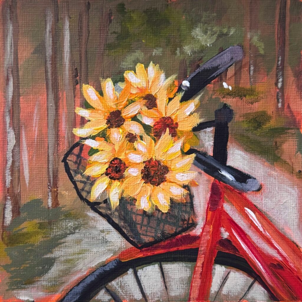 LP Gin's 6x6 Acrylic Painting Challenge 6x6 Week 25 Painting 1024x1024
