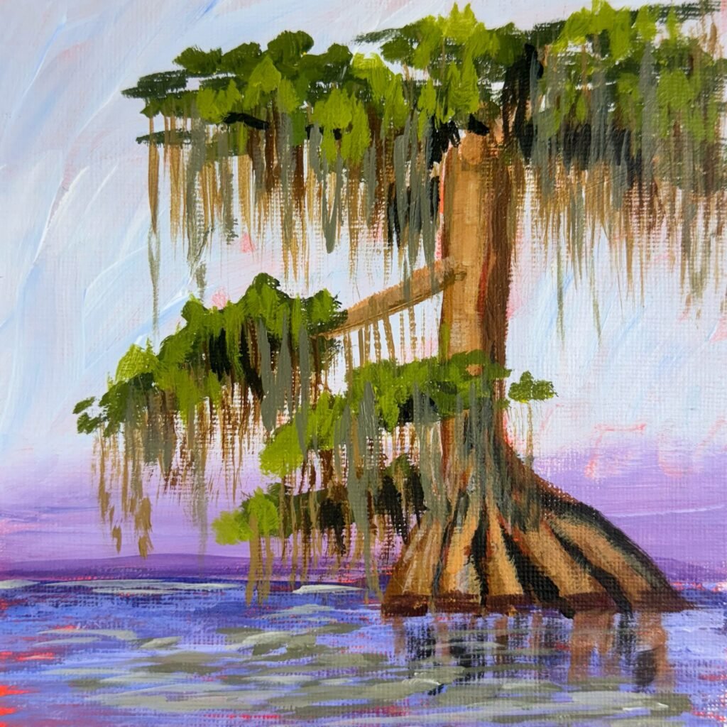 LP Gin's 6x6 Acrylic Painting Challenge 6x6week35painting 1 1024x1024