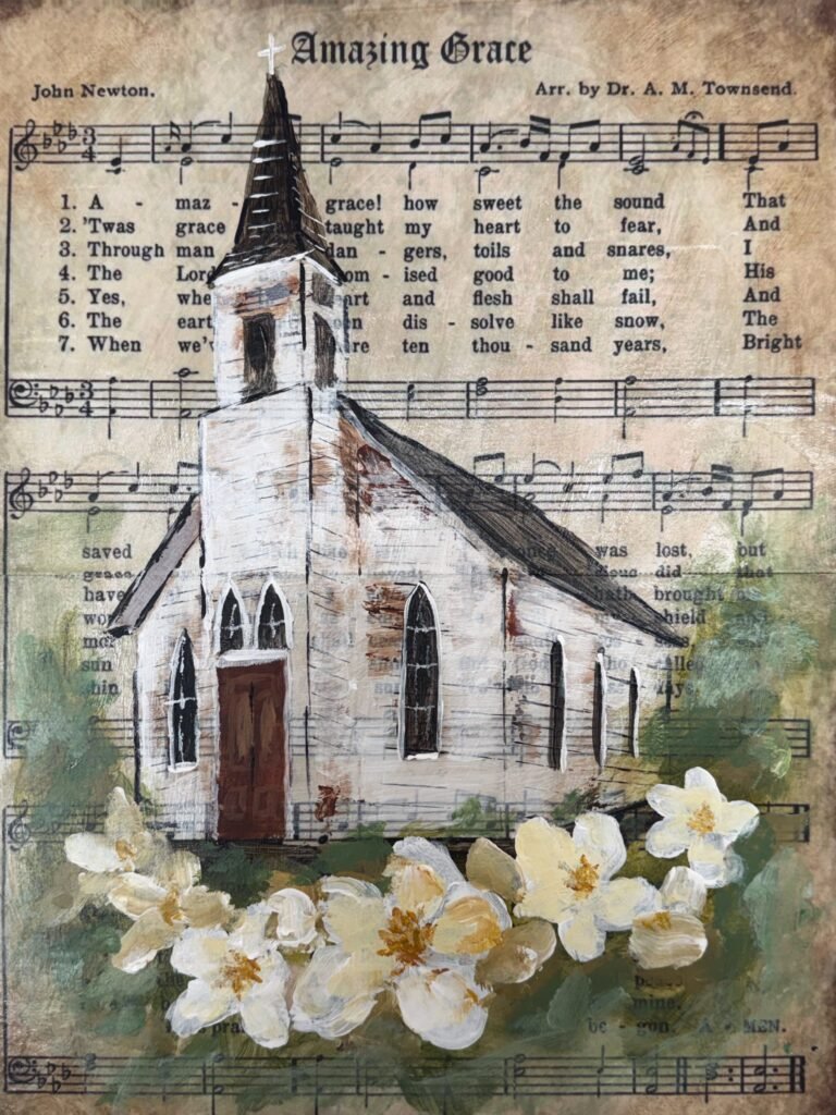 Amazing Grace Painting 768x1024
