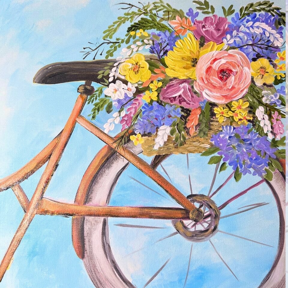 SpringBikeFloral Edited